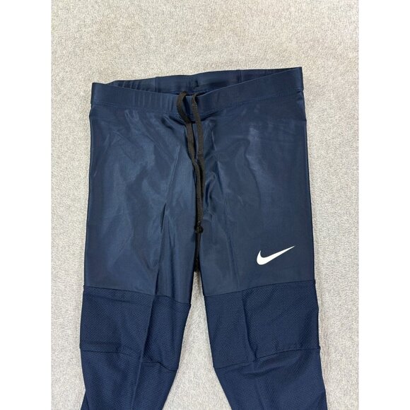 Nike Pro Elite 3/4 Length Compression Running Leggings‎ (Women's XL) Blue - Picture 2 of 12